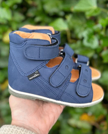 Aurelka Sandal Navy Sandal Med Ekstra Støtte - Aurelka Sandaler