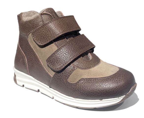 Arauto Rap Sporty Sneakers Uldfor Mørkebrun Beige - Arauto Rap Sneakers