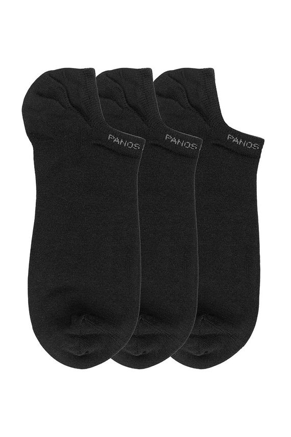 Hvid 3pk Willem Coolmax Sporty Sneaker - Panos Sneakers - 7072874103012