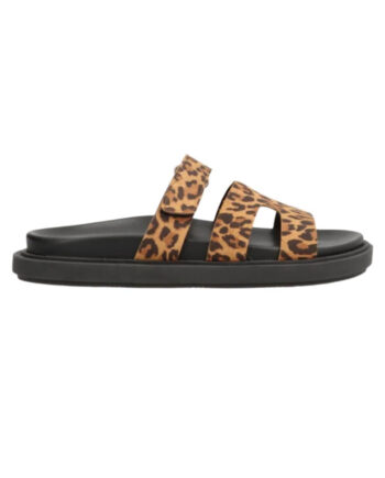 Leopard Phenumb Sandal Echo Suede - Phenumb Sandaler  - 5740008279293