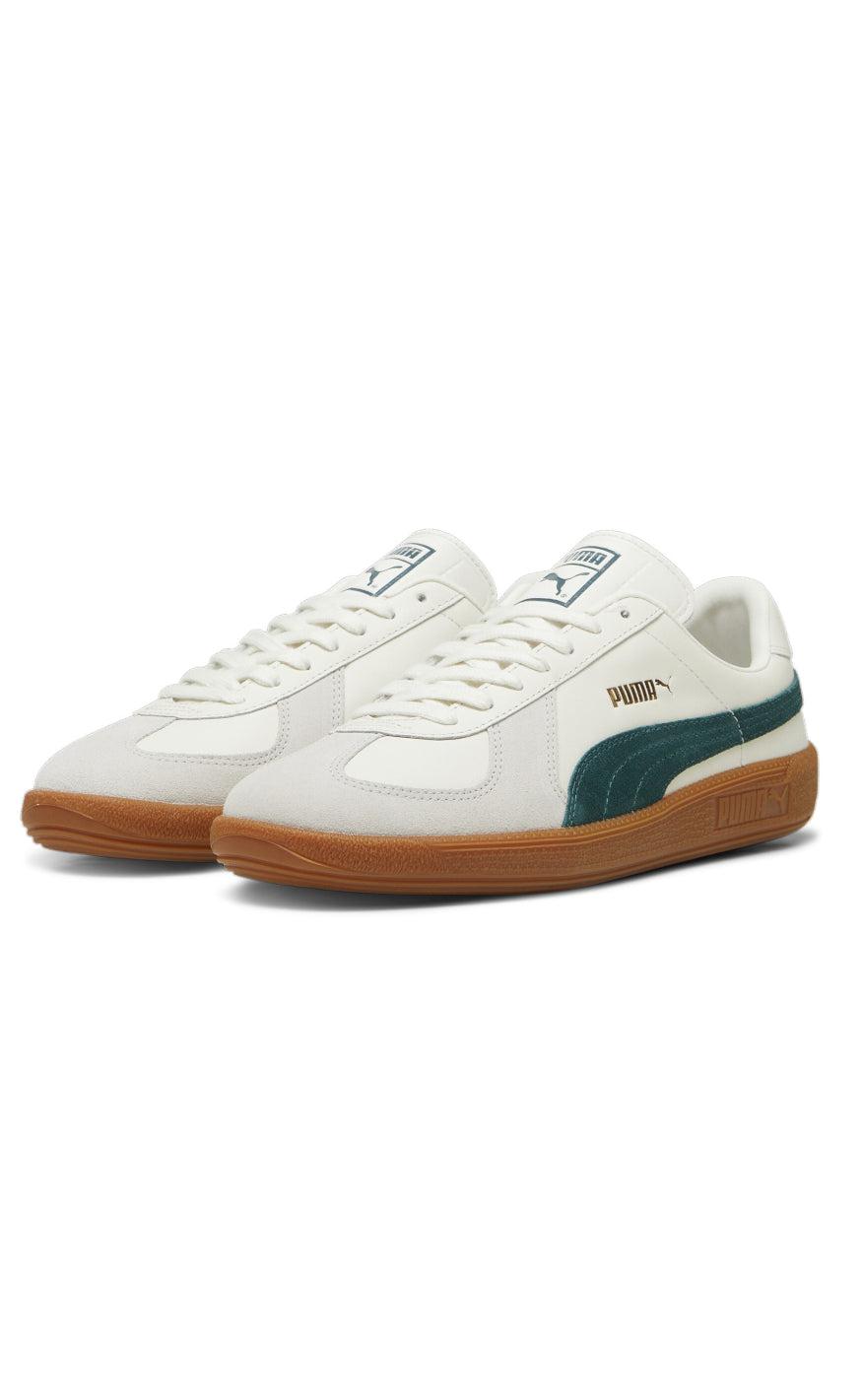 Hvid Puma Sneakers Army Trainer Warm White Dark Myrtle - Puma Sneakers - 4067979482424