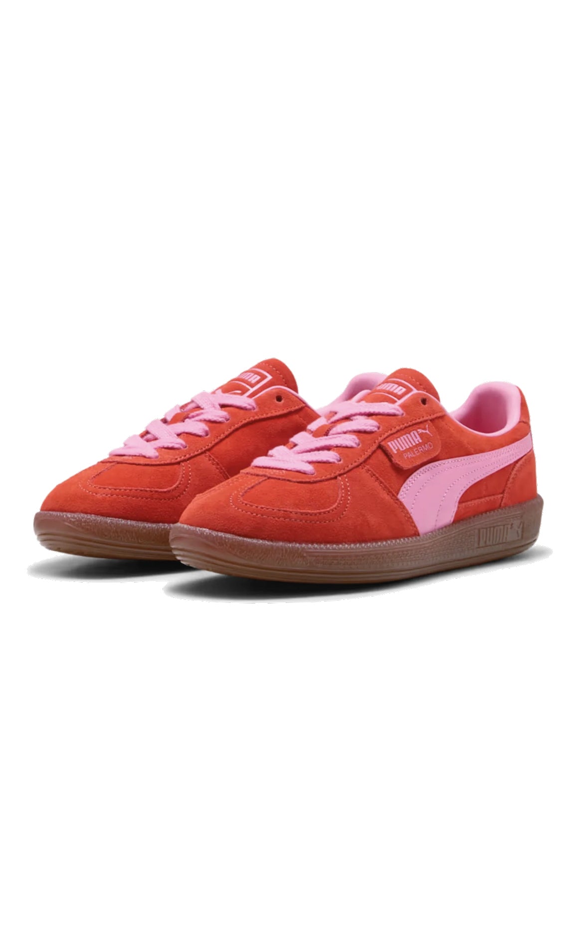 Pink Puma Sneakers Palermo Fierce Red Poison - Puma Sneakers - 4069157109239