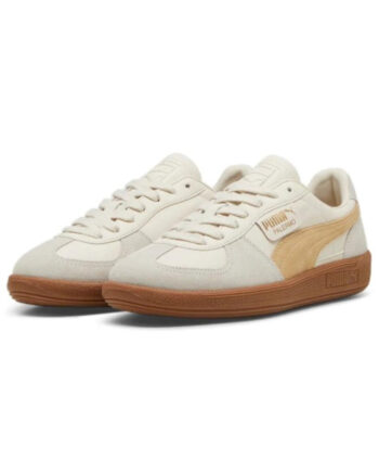 Hvid Puma Sneakers Palermo Lth Alpine Snow Dust Gum - Puma Sneakers  - 4067979301190