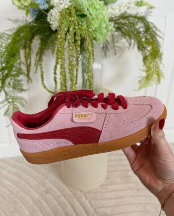 Rød/Rose Mauve/ Puma Sneakers Palermo Rose Mauve Dark Crimson - Puma Sneakers  - 4067983479151