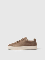 Dark Navy Slhdavid Chunky Suede Sneaker Noos - Selected Sneakers  - 5715606740957