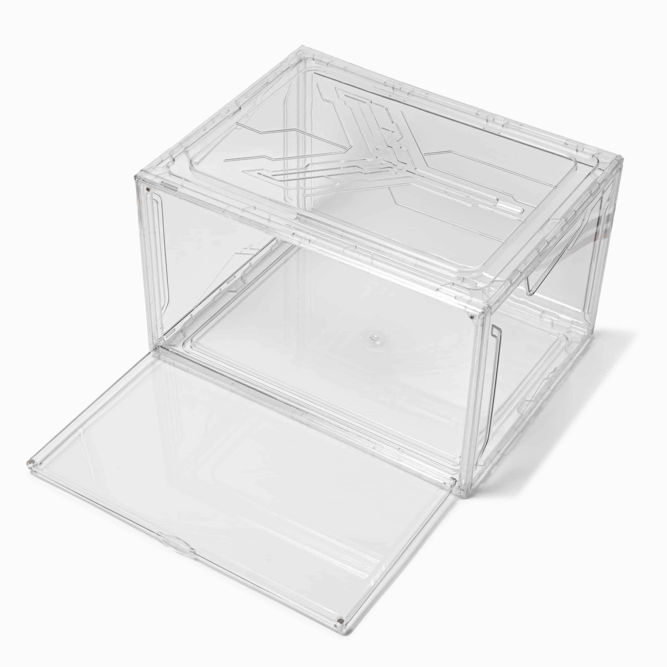 Transparent Stabelbar Sneaker Box Farver 5cm 5cm 22cm Alexa - Simplyorganized Sneakers