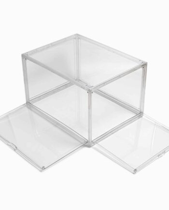 Transparent Stabelbar Sneaker Box 5cm 5cm 22cm Alexa - Simplyorganized Sneakers
