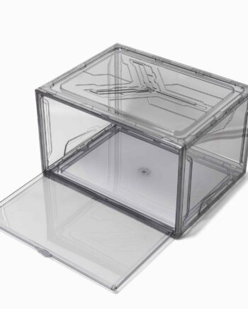 Grå Stabelbar Sneaker Box Farver 5cm 5cm 22cm Alexa - Simplyorganized Sneakers