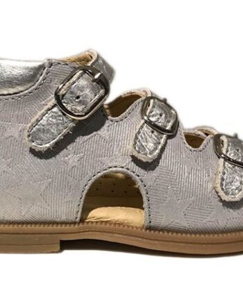 Sandal Ala Babybotte Grå Sølv - Arauto Rap Sandaler