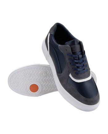 Hvid Sneakers Til Herre Navyblå E - Satana.dk Sneakers