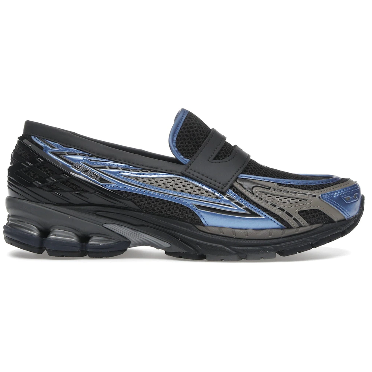 Sort New Balance 1906l Black Cement Blue Gemstone - New Sneakers