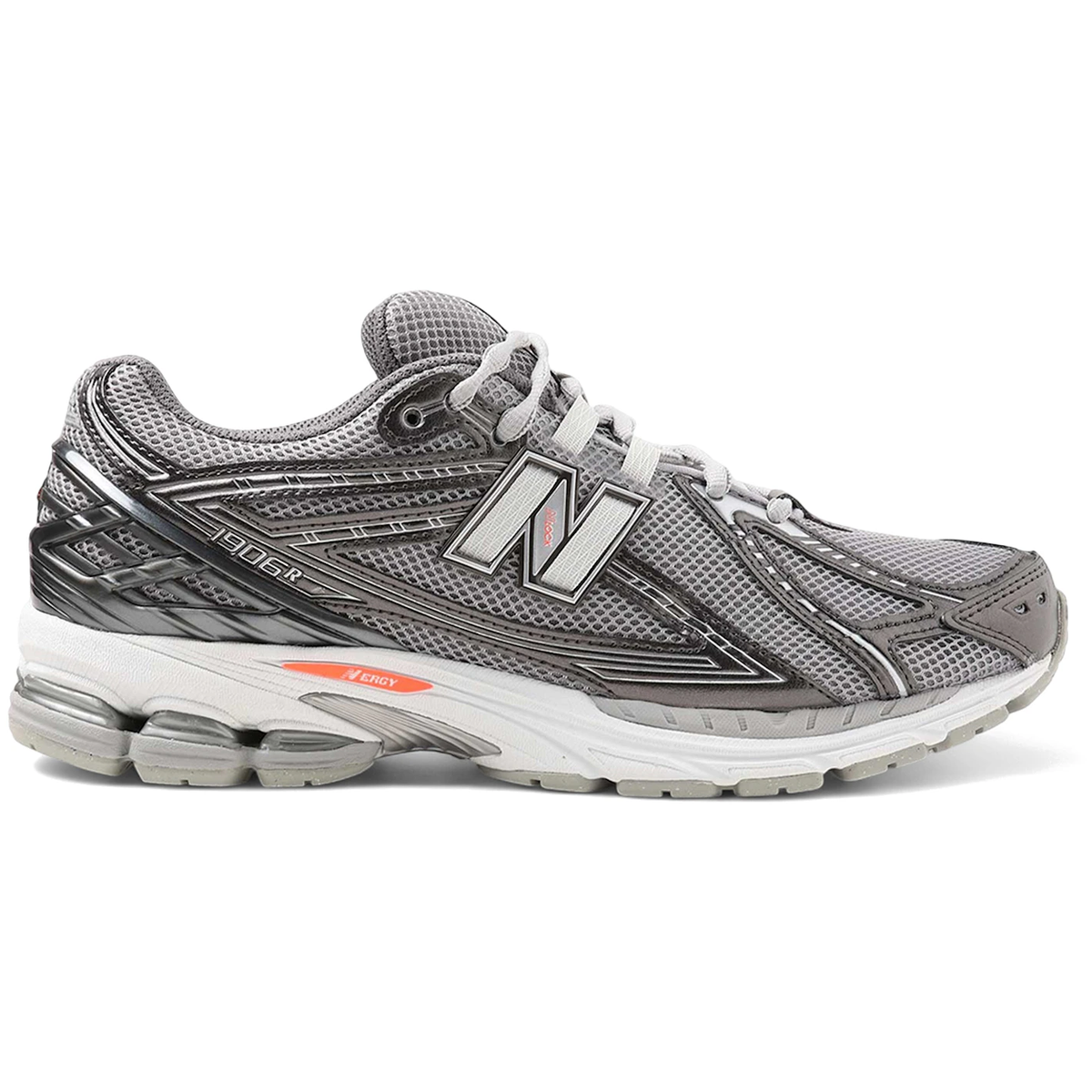 Sort New Balance 1906r Black Metallic Urgent Red Slate - New Sneakers