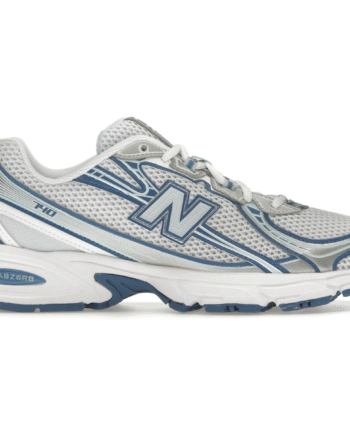 Hvid New Balance 740v2 White Ice Blue Sea Lime - New Sneakers  - 197967474378