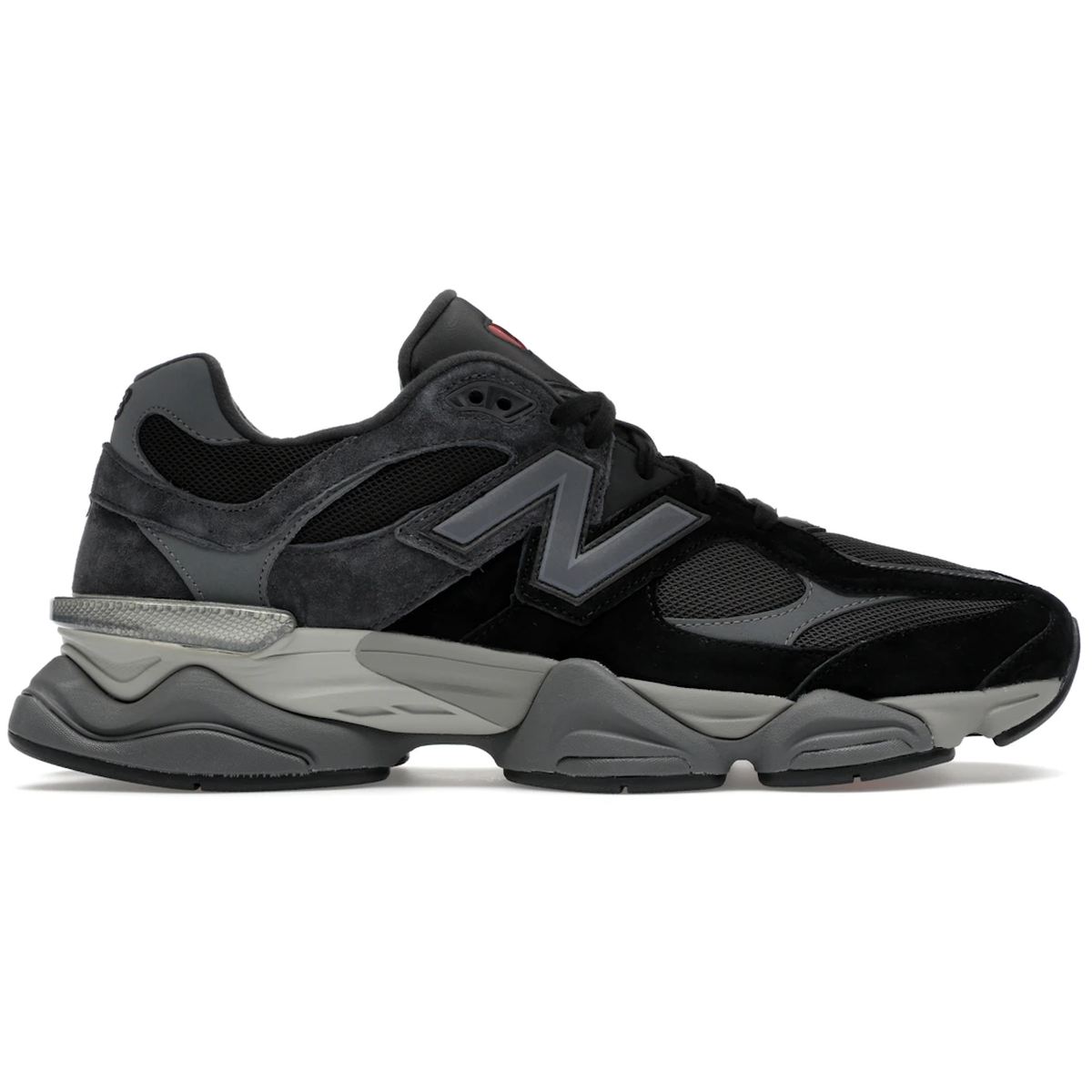 Sort New Balance 9060 Black Castlerock Grey - New Sneakers  - 6942342833240