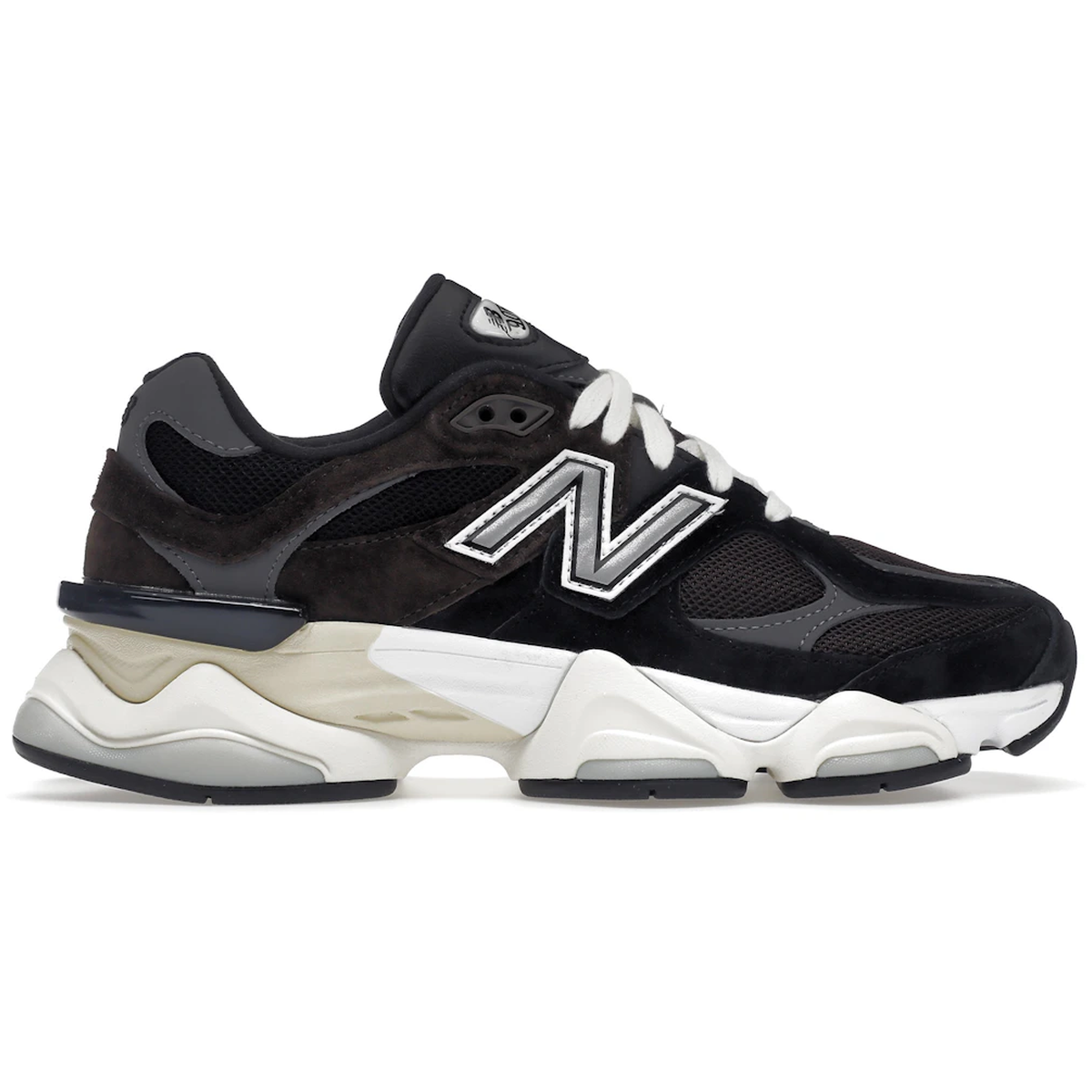 Sort New Balance 9060 Brown Black - New Sneakers  - 6931823779146