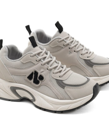 Grå Uma Dame Sneakers 1219 Grey - Shoes Sneakers  - 5715406860374