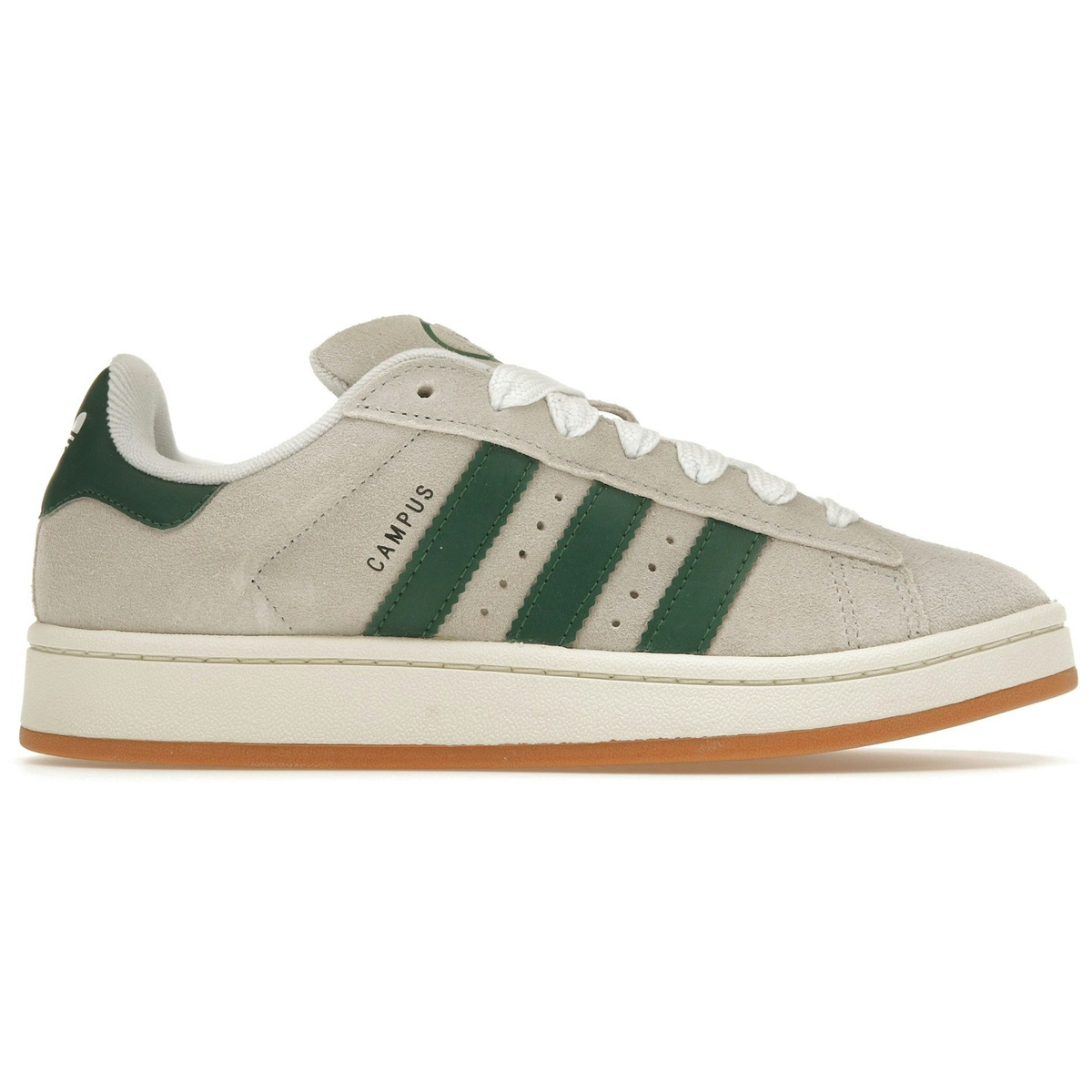 Hvid Adidas Campus 00s Crystal White Dark Green - Adidas Sneakers  - 4066749869236