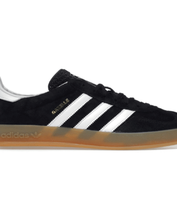 Sort Adidas Gazelle Black White Gum - Adidas Sneakers  - 4066746178317