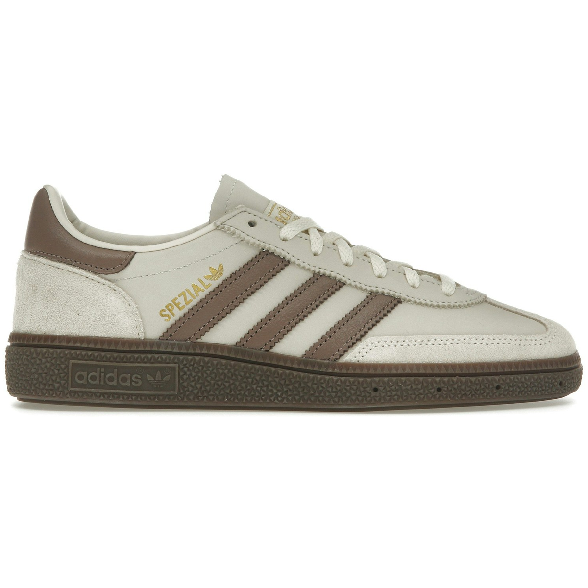 Hvid Adidas Handball Spezial Brown Cream White - Adidas Sneakers