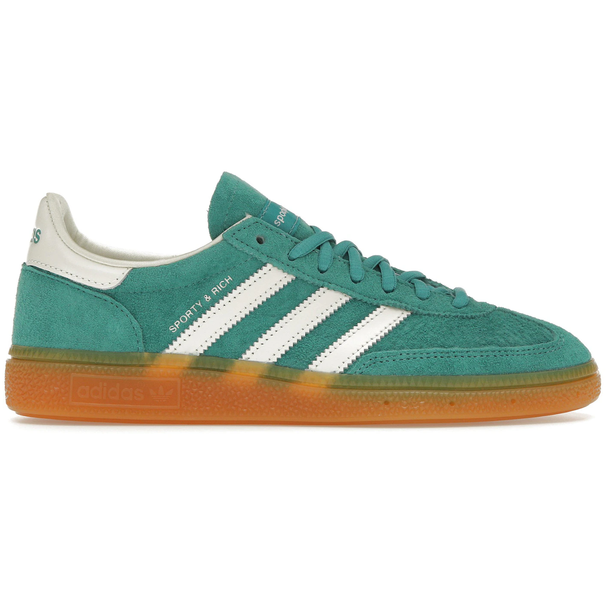 Grøn Adidas Handball Spezial Sporty And Rich Green - Adidas Sneakers  - 4067888981223