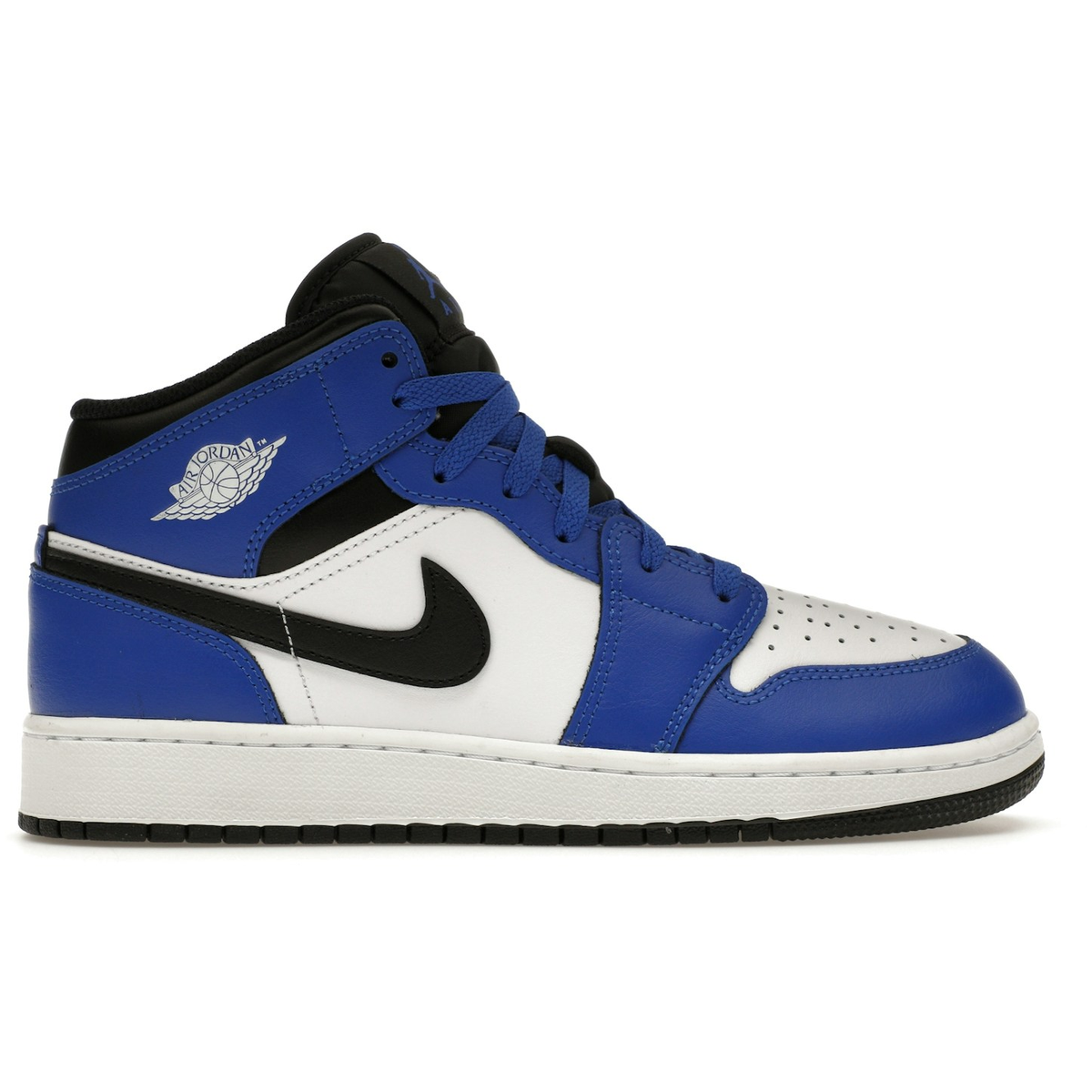 Sort Air Jordan Mid Game Royal White Black - Air Sneakers