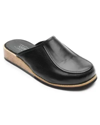 SORT Ambre Kork Sandal Am202006 - Ambre Sandaler  - 5711875074779