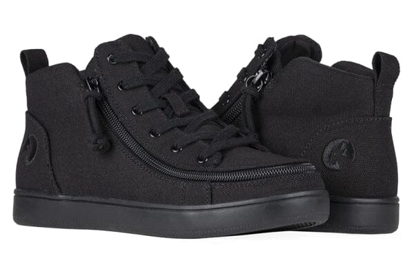 Sort Billy Black Sneaker Klassisk Smart Lynlåssko Dame Women Bred Model - Billy Sneakers