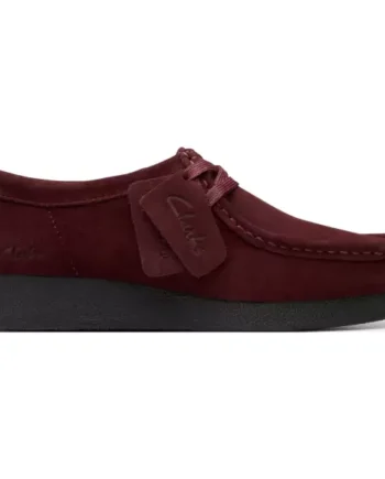 MERLOT Clarks Wallabee Evosh Cl26184611 4211 - Clarks Sneakers  - 5063421437973