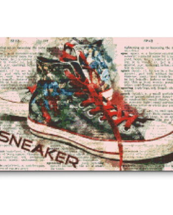 Converse Sneakers Premium Runde Sten Lærred Sten Pen Bakke Gele Poser Til Stenene Uden Ramme - Sneakers