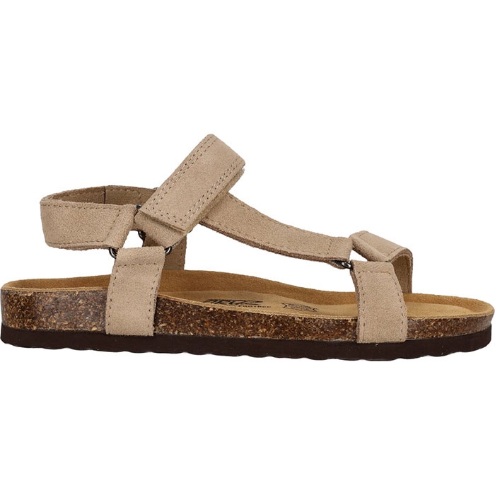 Hjemmesko Cruz Cyprian Leather Cork Kvinder Damer Sandal Timber Wolf Slides - Sandaler - 5715571867055