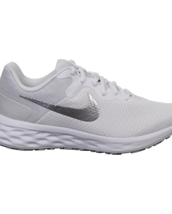 Hvid Nike Revolution Dame Sneakers White Silver - Nike Sneakers