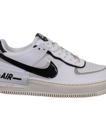 Sort Nike Air Force Dame Sneakers White Black - Nike Sneakers