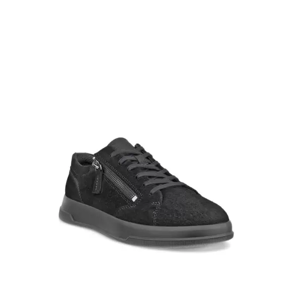Sort Ecco Move Zip Lace Sneaker 223813 50472 - Ecco Sneakers - 194892060621