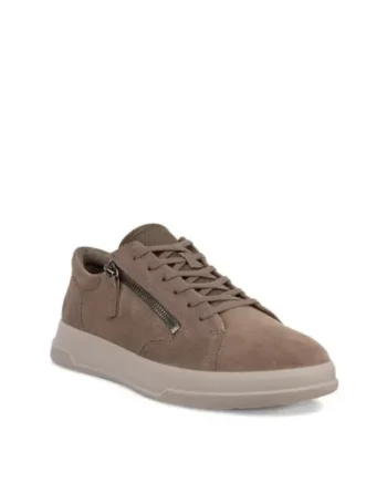 DARK CLAY/S Ecco Move Zip Lace Sneaker 223813 61396 - Ecco Sneakers  - 194892060829