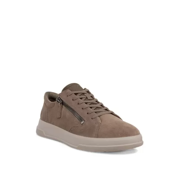 DARK CLAY/S Ecco Move Zip Lace Sneaker 223813 61396 - Ecco Sneakers - 194892060829