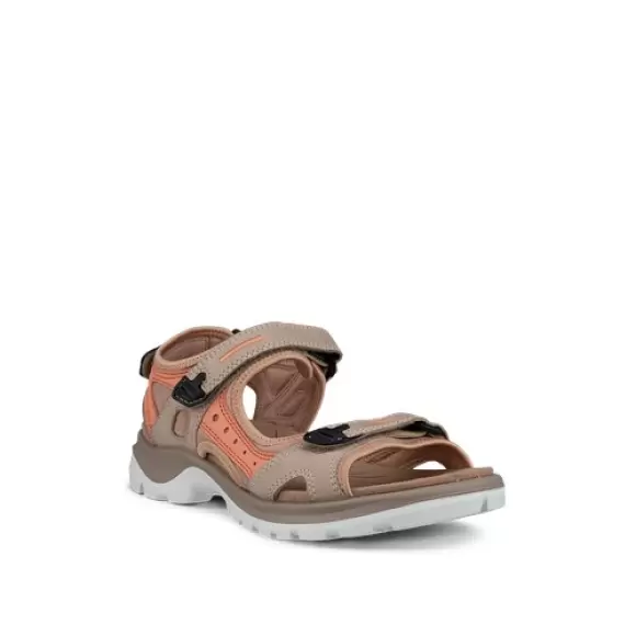 NUDE/CORAL Ecco Offroad Womens Sports Sandal 069563 61014 - Ecco Sandaler - 194891584753
