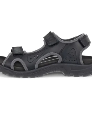 Sort Ecco Hike Herre Mænd Sandal Black Sandaler - Ecco Sandaler  - 194891890885