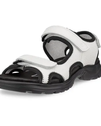 Hvid Ecco Hike Sandal Straps Dame White Sandaler - Ecco Sandaler  - 194891887816