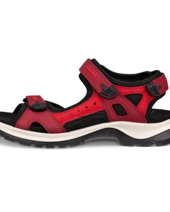 Brick Ecco Offroad Yucatan Dame Sandal Chili Red Sandaler - Ecco Sandaler  - 194891756594
