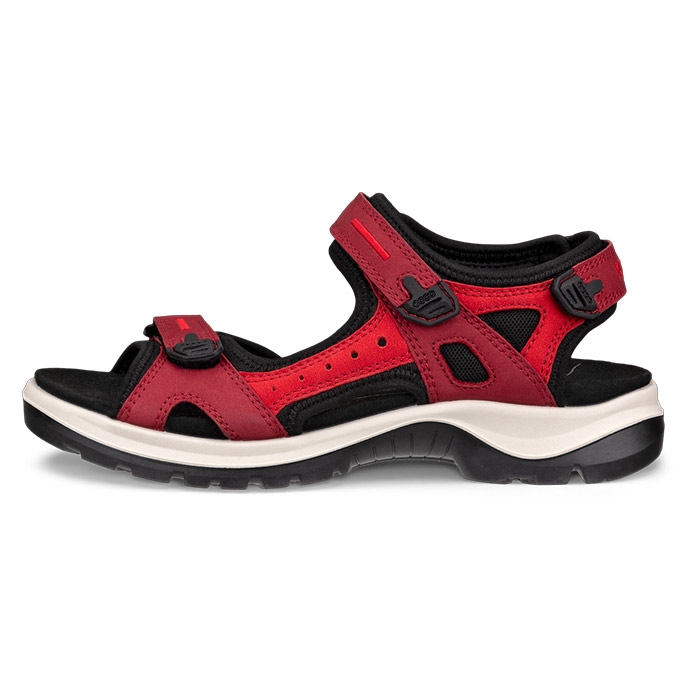 Brick Ecco Offroad Yucatan Dame Sandal Chili Red Sandaler - Ecco Sandaler - 194891756594
