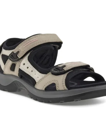 Sort Ecco Offroad Yucatan Dame Sandal Atmosphere Ice Black Sandaler - Ecco Sandaler  - 737427316130