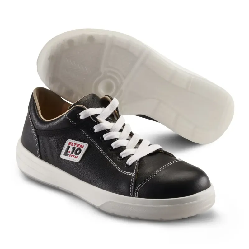 Elten Shadow Low Esd Sikkerhedssko Stål Tåværn Fiber Sømværn - Elten Sneakers  - 4030839227022