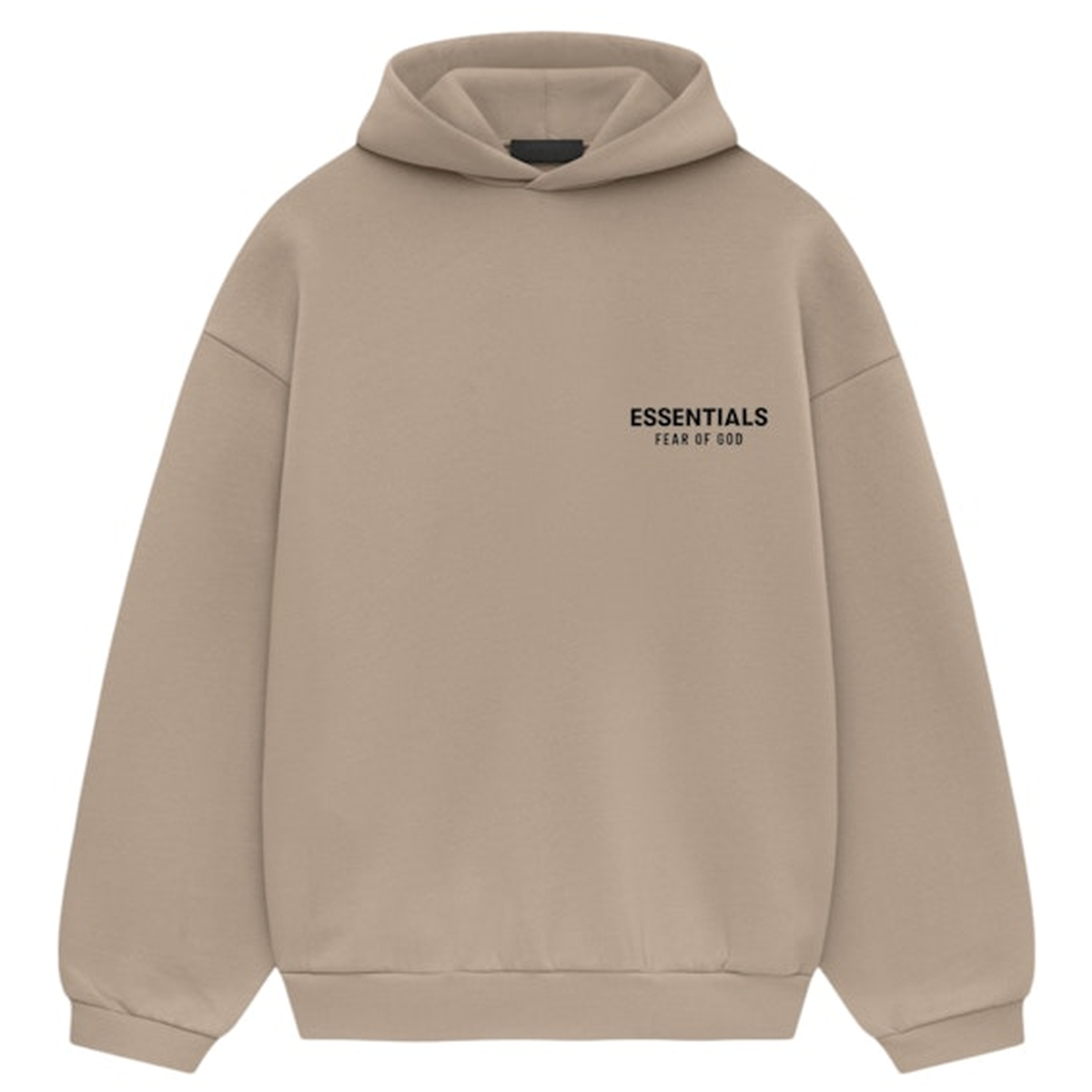 Fear God Essentials Fleece Hoodie Desert Sand - Fear Sneakers