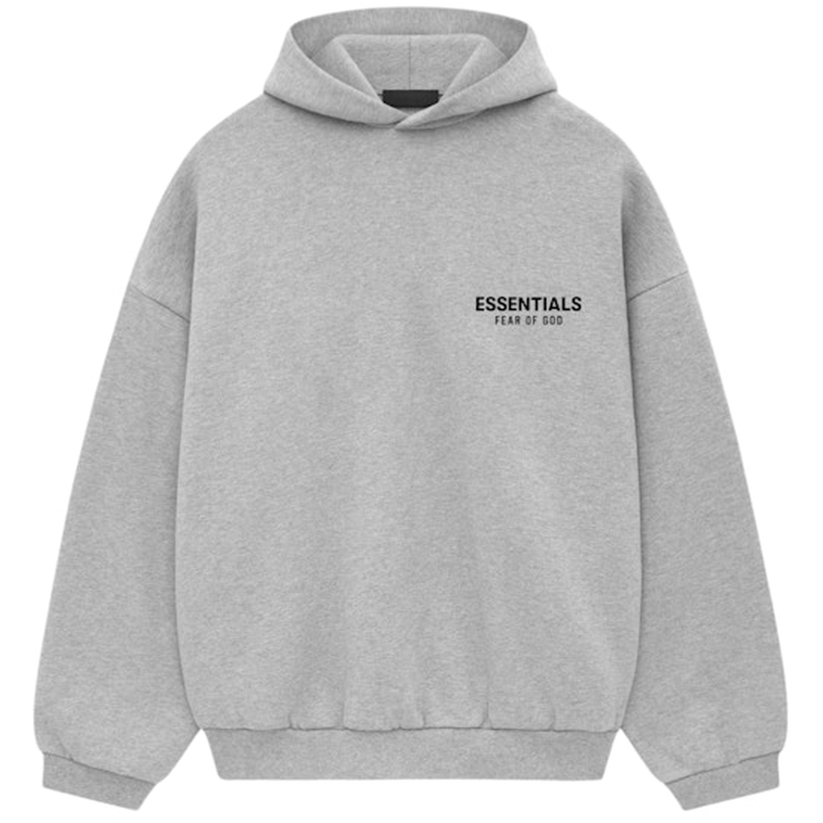 Fear God Essentials Fleece Hoodie Light Heather Gray - Fear Sneakers