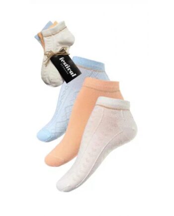 Multifarvet Festival Pak Bomuld Sneaker Sokker Multifarver Til Kvinder - Festival Sneakers  - 5713930020165