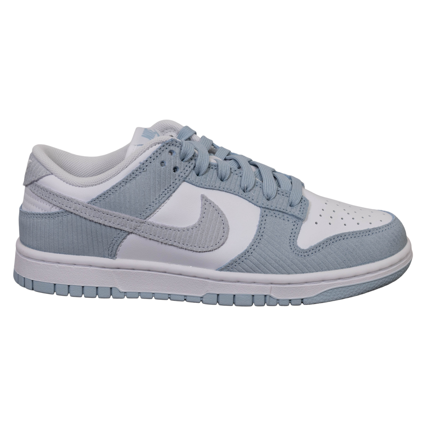 Hvid Nike Dunk Low Dame Sneakers Blue White - Nike Sneakers