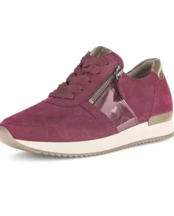 AUBERGINE/W Gabor Samtchev Full Lack 420 - Gabor Sneakers  - 4099935135952