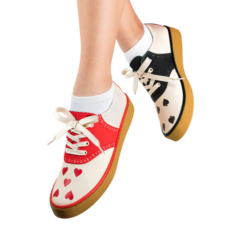 Rød Hearts Sneakers - Sneakers