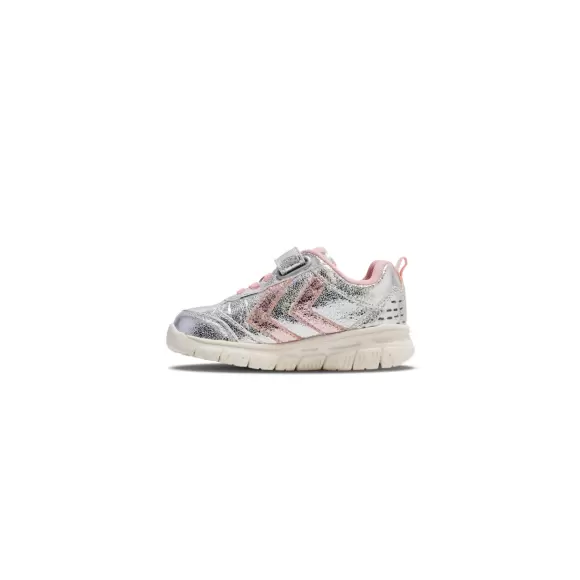 SILVER Hummel Crosslite Glitter Infant 231652 1508 - Hummel Sneakers  - 5715688459983