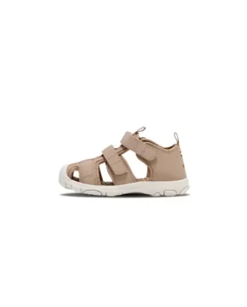 WARM TAUPE Hummel Sandal Velcro Infant 217944 8139 - Hummel Sandaler  - 5715454201884